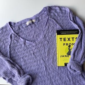 NWOT🦋WE THE FREE Lavender Oversized Sweater. Size S